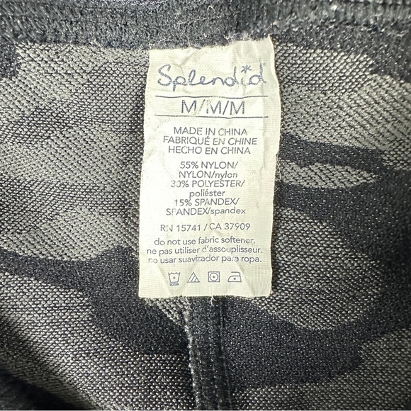 Splendid Camo Leggings Women’s Size Medium Stretch Performance Activewear - Picture 9 of 9